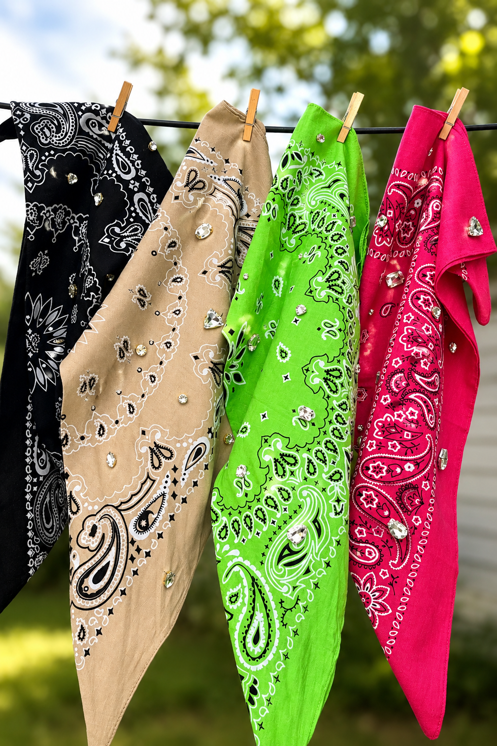 Studded bandana
